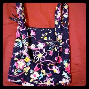 Sold*Vera Bradley hipster ribbon cross body purse.